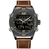 Mannen Horloge NAVIFORCE Nieuwe Luxe Fashion Quartz Horloges Heren Lederen Waterdicht Datum Week Analoge Klok Relogio Masculino