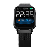 Gratis verzending Y6 pro Bluetooth smart watch real-time hartslag bloed zuurstof druk informatie mannen vrouwen mode sport horloge