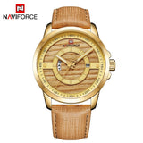 NAVIFORCE Merk Mens Fashion Business Mannen Horloges Quartz Horloge Datum Display Mannelijke Horloge Waterdicht Klok Relogio Masculino