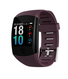 Q11 Smart Horloge Waterdicht Fitness Armband Grote Touch Screen Bericht herinneren Hartslag Tijd Smartband Activiteit Tracker PK Q9 P68