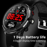 L5 Smart Horloge 1.3 "kleurenscherm 64KB 512KB Hartslagmeter IP68 Waterdichte Bluetooth 4.0 380 mah Smart Horloge PK L1 L3 waaks