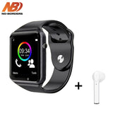 A1 Horloge Bluetooth Smart Horloge Sport Stappenteller Met SIM Camera Smartwatch met Gift Box voor Android iPhone PK iwo 8 GT08 V8