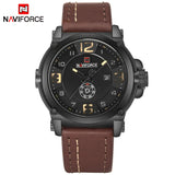 NAVIFORCE Luxe Merk Mannen Militaire Horloges mannen Quartz Datum Klok mLeather Waterdicht Sporthorloge Relogio Masculino