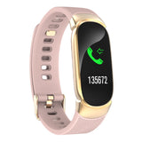 QW16 vrouwen smart watch aquarel screen mode horloge hartslag bloeddruk zuurstof fitness tracker PK S4 H8 voor Android IOS