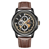 NAVIFORCE Top Merk Luxe Mannen Horloges Mode Militaire Sport Horloge Heren Lederen Quartz Datum Week Analoge Klok Relogio Masculino