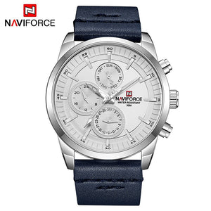 Mannen NAVIFORCE Horloges Top Merk Mens Fashion Quartz Sport Horloges mannen Waterdichte Polshorloge Mannelijke Datum Klok Relogio Masculino