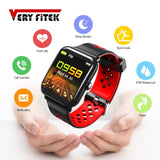 VERYFiTEK DM06 Smart Horloge Hartslagmeter IP68 Waterdichte Fitness Armband Horloge Mannen Vrouwen Sport SmartWatch voor IOS Android