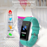 Rovtop Waterdichte Smart Armband Horloge Polsbandje 115 Plus Bloeddruk Monitoring Hartslagmeter Smart Fitness Band