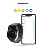 VERYFiTEK Bloeddruk Zuurstof Smart Horloge Hartslagmeter IP67 Fitness Armband Horloge Vrouwen Mannen Smartwatch voor IOS Android