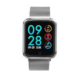 P68 vrouwen smart watch hartslag bloeddruk oximeter stap fitness tracker waterdicht smart watch voor Android IOS mannen horloges