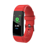 Rovtop Waterdichte Smart Armband Horloge Polsbandje 115 Plus Bloeddruk Monitoring Hartslagmeter Smart Fitness Band