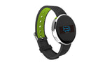 S12 metalen shell dual kleur strap hartslag bloeddruk detectie van multifunctionele sport smart armband Apple en Android