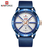 Mannen NAVIFORCE Horloges Top Merk Mens Fashion Sport Horloges mannen Waterdichte Quartz Horloge Mannelijke Datum Klok Relogio Masculino