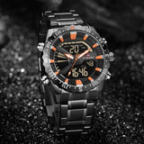 NAVIFORCE Horloge Mannen Mode Toevallige Sport Horloges mannen Militaire Waterdicht Quartz Horloge Mannelijke LED Klok Relogio Masculino