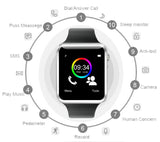 Rinsec A1 Smart Horloge Volwassen Bluetooth Horloge met SIM TF Card Slot voor iPhone Android Telefoons