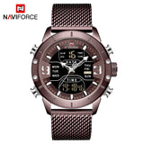 Mannen Horloges NAVIFORCE Top Merk Mens Fashion Sport Horloge Waterdicht Luxe Quartz Horloge Mannelijke Datum Klok Relogio Masculino