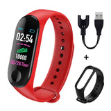 Rovtop M3 Plus Smart Armband Polsbandje Hartslagmeter Bloeddruk Fitness Tracker Leven Waterdichte Smart Polsbandjes