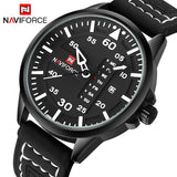 Top Luxe Merk NAVIFORCE Mannen Sport Horloges mannen Quartz Datum Klok Man Lederen Militaire Polshorloge Relogio Masculino