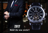 Jaragar 2017 business serie mannetjes genève agenten james bond tourbillion ontwerp heren horloges topmerk luxe automatische horloges