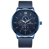 NAVIFORCE Nieuwe Mode Merk Mannen Militaire Horloge Heren Casual Sport Quartz Horloges Mannelijke Waterdichte Chronograaf Klok