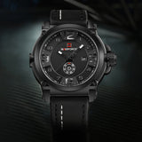 NAVIFORCE Luxe Merk Mannen Militaire Horloges mannen Quartz Datum Klok mLeather Waterdicht Sporthorloge Relogio Masculino