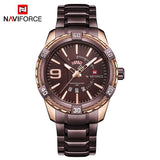 NAVIFORCE Mannen Horloges Top Merk Mens Fashion Sport Horloges mannen Waterdichte Quartz Horloge Mannelijke Datum Klok Relogio Masculino