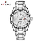 NAVIFORCE Mannen Horloges Top Merk Mens Fashion Sport Horloges mannen Waterdichte Quartz Horloge Mannelijke Datum Klok Relogio Masculino