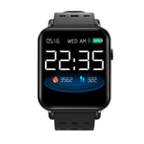 Nieuwe Y6 pro 1.3 "HD kleur waterdicht smart watch hartslag bloeddruk zuurstof test voor Android IOS vrouwen mode horloge PK P68