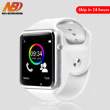 GEEN-GRENZEN A1 Horloge Bluetooth Smart Horloge Sport Stappenteller Met SIM Camera Smartwatch Voor Smartphone Rusland PK DZ09 iwo 8