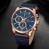 Nieuwe NAVIFORCE mannen Horloges Top Luxe Merk Mens Fashion Sport Horloge Mannelijke Lederen Datum Quartz Horloges Relogio Masculino