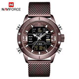 Mannen Horloges NAVIFORCE Top Merk Mens Fashion Sport Horloge Waterdicht Luxe Quartz Horloge Mannelijke Datum Klok Relogio Masculino