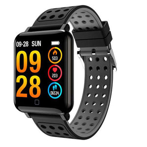 VERYFiTEK M19 Smart Horloge Bloeddruk Hartslagmeter Vrouwen Mannen Klok Sport Fitness Tracker Smartwatch Voor Android IOS