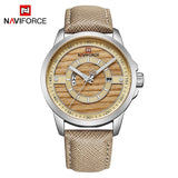 NAVIFORCE Merk Mens Fashion Business Mannen Horloges Quartz Horloge Datum Display Mannelijke Horloge Waterdicht Klok Relogio Masculino