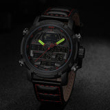 Heren Horloges Top Luxe Merk NAVIFORCE Mode Digitale Klok Mannen Quartz Sport Horloge Man Lederen Militaire Waterdicht Horloge