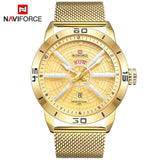 Mannen NAVIFORCE Horloges Top Merk Mens Fashion Sport Horloges mannen Waterdichte Quartz Horloge Mannelijke Datum Klok Relogio Masculino