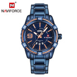 NAVIFORCE Mannen Horloges Top Merk Mens Fashion Sport Horloges mannen Waterdichte Quartz Horloge Mannelijke Datum Klok Relogio Masculino