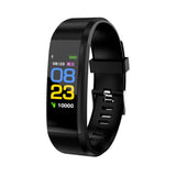 Rovtop Waterdichte Smart Armband Horloge Polsbandje 115 Plus Bloeddruk Monitoring Hartslagmeter Smart Fitness Band