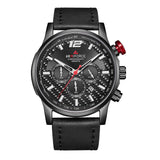 NAVIFORCE Lederen Sport Horloges Waterdicht Klok Relogio Masculino