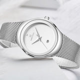 Nieuwe NAVIFORCE Top Brand Fashion Luxe lady Quartz Horloge Creatieve Ontwerp Mesh Band Waterdicht Vrouwen Klok Relogio Feminino