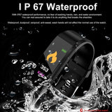 Rovtop Nieuwe Slimme Horloge Mannen Vrouwen Hartslagmeter Bloeddruk Fitness Tracker Smartwatch Sport Horloge voor IOS Android