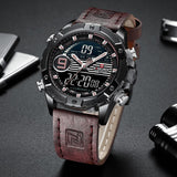 NAVIFORCE Heren Horloges Top Luxe Merk Mannen Mode Toevallige Quartz LED Digitale Horloge Man Militaire Waterdichte Sport Klok