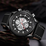 ARMIFORCE Top Merk Luxe Heren Horloges Quartz Militaire Mannen Lederen Sport Horloges Zakelijke mannen Horloge Waterdicht Klok