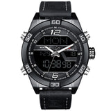 Nieuwe NAVIFORCE Top Merk Mannen Militaire Sport Horloges mannen Waterdichte Quartz Horloge Mannelijke Lederen Datum Klok Relogio Masculino