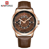 NAVIFORCE Merk Mens Fashion Business Mannen Horloges Quartz Horloge Datum Display Mannelijke Horloge Waterdicht Klok Relogio Masculino