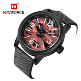 NAVIFORCE Top Luxe Merk Mannen Militaire Sport Horloges heren Quartz Datum Uur Klok Man Nylon Polshorloge Relogio Masculino