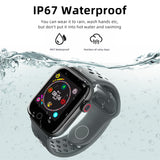 Z7 Smart Horloge Mannen Waterdichte Smartwatch Met Hartslagmeter Bloeddruk Fitness Armband Voor iPhone iOS Android Horloges