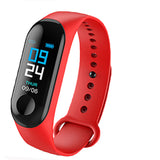 Rovtop M3 Plus Smart Polsbandje Hartslagmeter Smart Armband Horloge FitnessTracker Smart Band Met een vervanging Bandjes