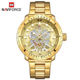 NAVIFORCE Merk Heren Horloges Luxe Mode Sport Horloge Mannen Quartz Klok Militaire Man Waterdicht Horloge Relogio Masculino