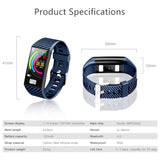 IP68 Waterdichte Smart Armband Band Met Hartslagmeter ECG Bloeddruk Fitness Tracker Wrisatband Smart Horloge