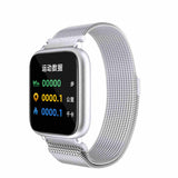 Q1 smart watch mannen vrouwen hartslag bloeddruk fitness tracker voor Android IOS waterdichte zwemmen horloge sport horloge PK P68 p70